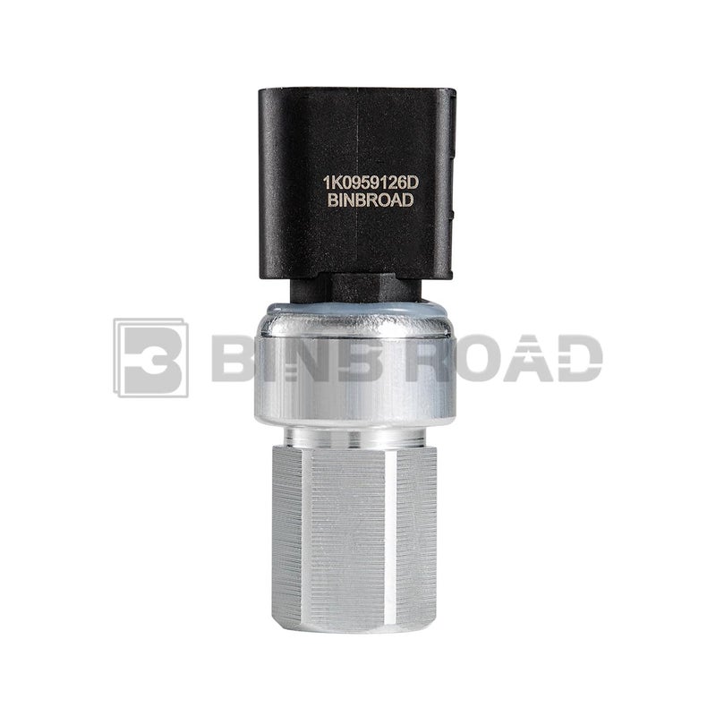 BINB ROAD A/C Conditioning Pressure Sensor Switch Control 1K0959126D 1J0959126E Compatible with VW Golf GTI Jetta Passat Tiguan| Compatible with Audi A3 Q3 Q7 TT - Image 4